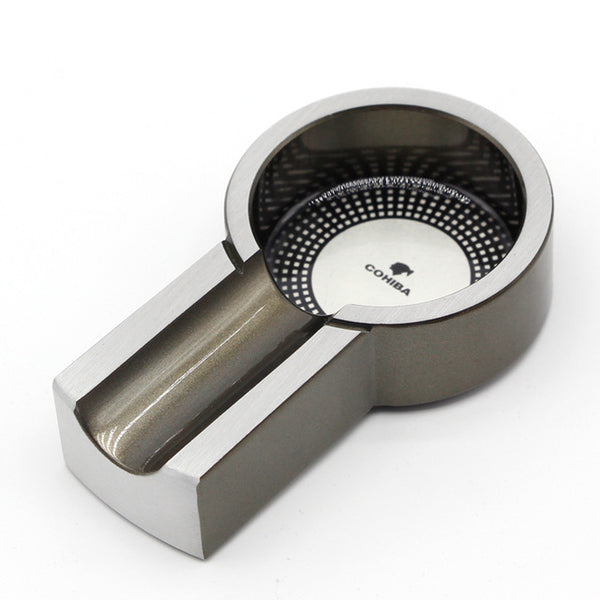 Metal Round Cigar Ashtray