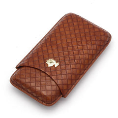 Woven Pattern  Cigar Case
