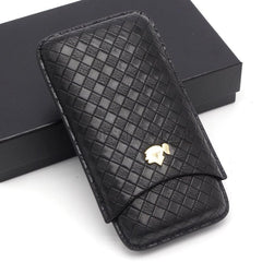 Woven Pattern  Cigar Case